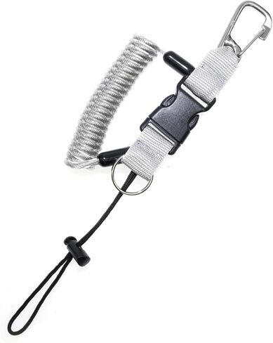 Scuba Diving Lanyard - Underwater Camera Lanyard, Anti-Loss Retractable Gear Tether with Quick-Release Buckle Clip in Saudi Arabia