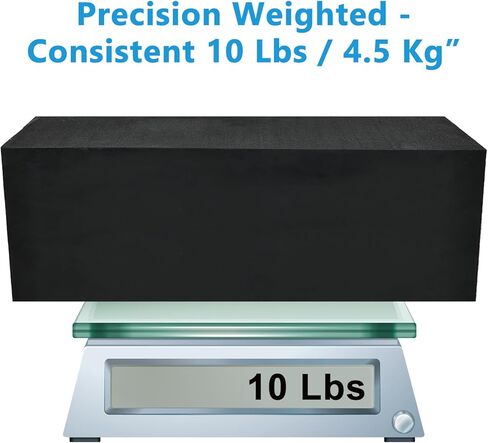 10 رطل من الطوب الغوص لحمام السباحة التدريب على الغوص، وزن كثيف تحت الماء لممارسة التحكم في الطفو واللياقة البدنية في حمام السباحة، ملحق وزن الغوص من الطوب المائي الآمن للصيف in Kuwait