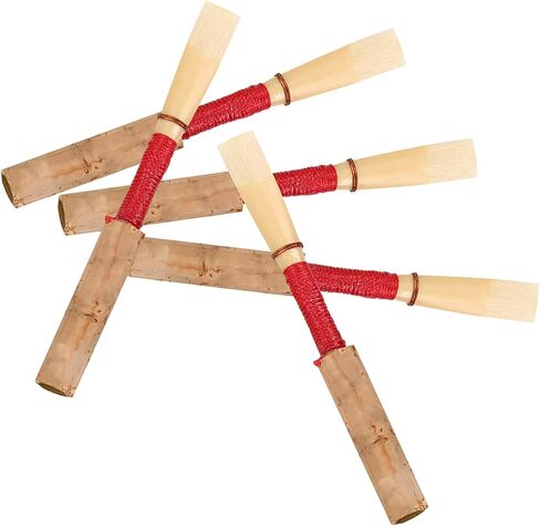 5Pcs Oboe Reeds Medium Strength Handmade Bamboo Oboe for Beginners Double Player with Durable Easy to Play Design Lightweight Compact Size in Saudi Arabia