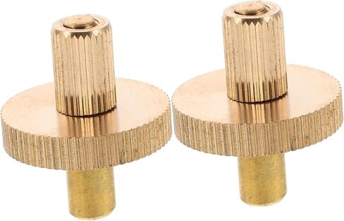 Split Brass Bridge Screws for Double Bass Solid Brass Replacement Fittings Easy Installation and Smooth Adjustment for Violin Guitar and Upright Bass Accessories in Saudi Arabia