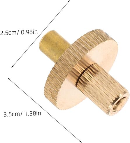 Split Brass Bridge Screws for Double Bass Solid Brass Replacement Fittings Easy Installation and Smooth Adjustment for Violin Guitar and Upright Bass Accessories in Saudi Arabia