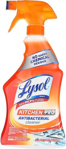 Lysol Kitchen Pro Antibacterial Cleaner Trigger, 22 Fl Oz (Pack of 2) in Kuwait