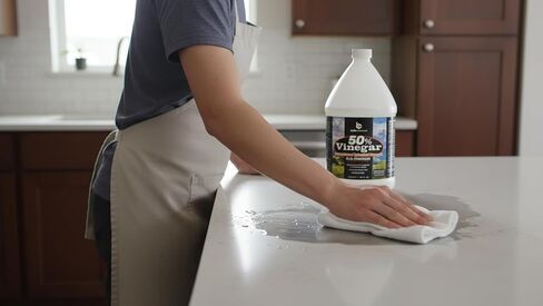 Belle Chemical 50% Pure Concentrated Vinegar – 12.5x Stronger – Indoor and Outdoor Cleaner (1 Gallon) in Kuwait