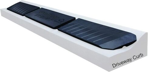 3-Piece Expandable Rubber Curb Ramps for Driveway in Saudi Arabia