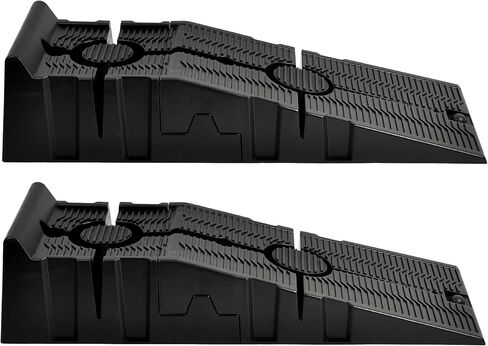 2-Pack Car Ramps - Heavy-Duty Car Lifts for Home Garage or Shop - 16,000lb GVW Capacity, 8,000lb Load Capacity Per Pair - SUV, Agricultural Vehicle, or Pickup Truck Ramp in Saudi Arabia