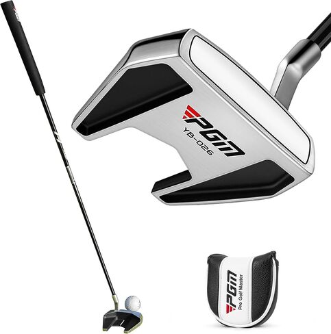 PGM Golf Putter for Men and Women - High MOI Mallet with Easy Alignment - Lightweight Graphite Shaft - Low Center of Gravity for Straighter Putts in Saudi Arabia