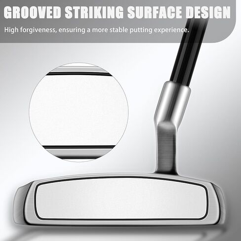 PGM Golf Putter for Men and Women - High MOI Mallet with Easy Alignment - Lightweight Graphite Shaft - Low Center of Gravity for Straighter Putts in Saudi Arabia