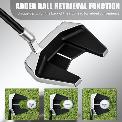 PGM Golf Putter for Men and Women - High MOI Mallet with Easy Alignment - Lightweight Graphite Shaft - Low Center of Gravity for Straighter Putts in Saudi Arabia