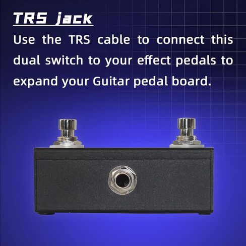 مفاتيح مزدوجة مؤقتة لدواسة تأثير الجيتار مع دواسة فتح كابل TRS in Kuwait