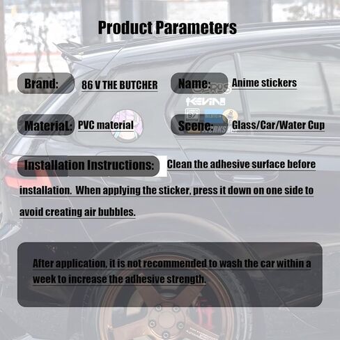 50 ملصقات أنيمي مثيرة للبالغين - حزمة ملصقات فينيل مقاومة للماء مع تصميمات فريدة من نوعها للمراهقين ، وزجاجات المياه ، وأجهزة الكمبيوتر المحمولة ، وألواح التزلج ، والمجلات (ملصقات باردة غير متكررة) (ب) in Kuwait