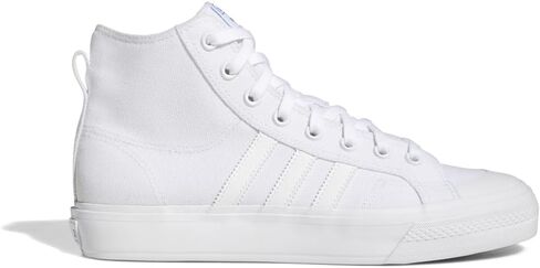 adidas Mens Nizza Hi Adv High Skate Sneakers Shoes - White - Size 8 M in Saudi Arabia