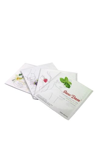 Vanilla 48 Count SancDam Ultra-Thin 0.07mm Oral Sex Dams Membrane, Men and Women Giving Each Other Oral Sex, Cunnilingus Prop SM Fellatio, Oral Dams Covering for Lesbian Or Couples Sex (Dental Dams) in Kuwait