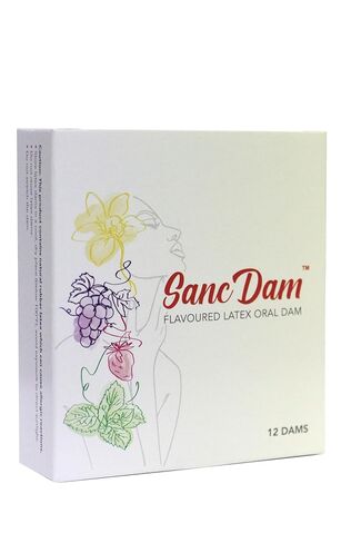 Strawberry 48 Count SancDam Ultra-Thin 0.07mm Oral Sex Dam Membrane, Men and Women Giving Each Other Oral Sex, Cunnilingus Prop SM Fellatio, Oral Dam Covering for Lesbian Or Couples Sex (Dental Dams) in Kuwait