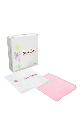 Strawberry 48 Count SancDam Ultra-Thin 0.07mm Oral Sex Dam Membrane, Men and Women Giving Each Other Oral Sex, Cunnilingus Prop SM Fellatio, Oral Dam Covering for Lesbian Or Couples Sex (Dental Dams) in Kuwait