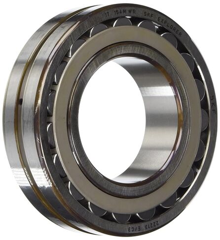 SKF 22213 E/C3 محمل شعاعي كروي، تجويف مستقيم، غير مغلق، قفص فولاذي، خلوص C3، تجويف 65 مم، 120 مم OD، عرض 31 مم، أقصى سرعة دوران 7000 دورة في الدقيقة in Saudi Arabia