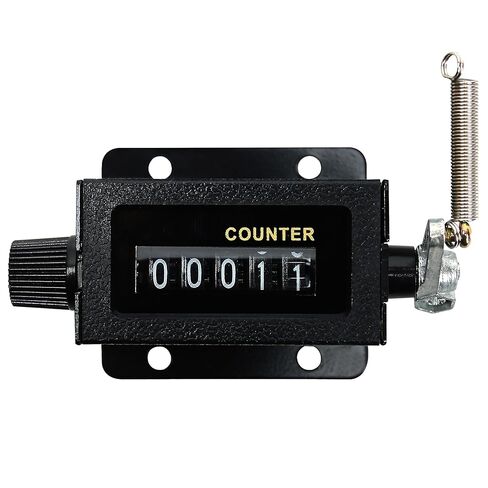 5 Digit Mechanical Counter Bale Number Clicker Tally Manual Handheld Counting Digital 0-99999 Hand Resettable Device Rotary Knob Pull Reliable Glass Mirror Design for Machine Industry Printing in Saudi Arabia