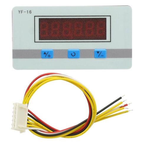 Mini LED Digital Counter Module DC/AC7V~27V Electronic Totalizer with NPN and PNP Signal Interface 1~999999 Times Counting Range in Saudi Arabia