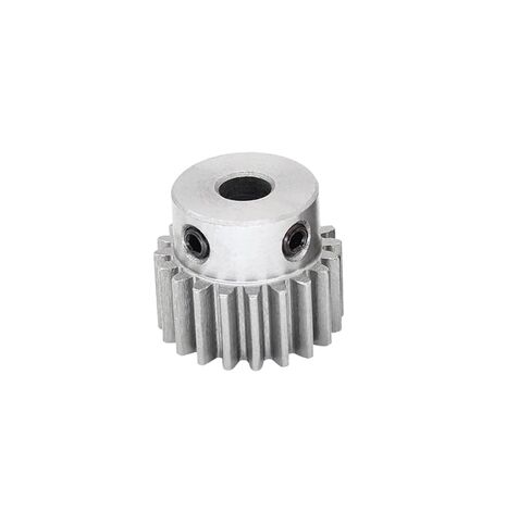Steel Heavy Duty Motor Pinion Gear 1M18T Spur Gear Bore Size 6/8 10 Mm Mini Motor Low Carbon Steel Material Metal for(6mm) in Saudi Arabia