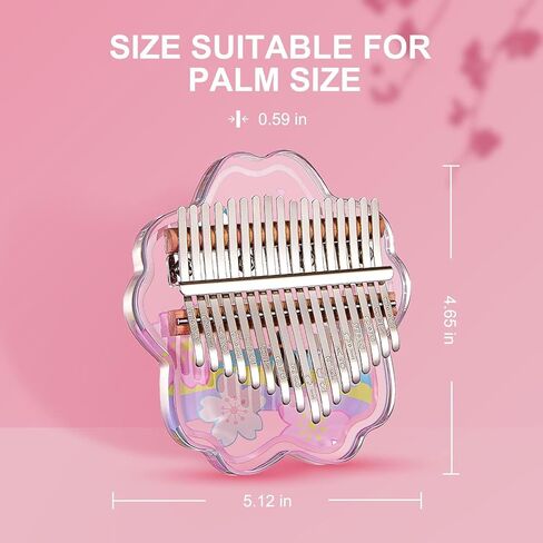 17 بيانو KeyThumb للمبتدئين بيانو إصبع محمول مع دليل دراسة ضبط المطرقة هدية لتخفيف التوتر للبالغين والمراهقين in Kuwait