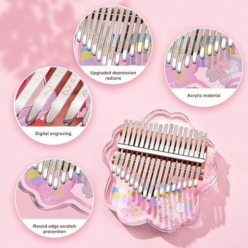 17 بيانو KeyThumb للمبتدئين بيانو إصبع محمول مع دليل دراسة ضبط المطرقة هدية لتخفيف التوتر للبالغين والمراهقين in Kuwait