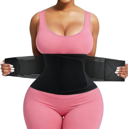 Lisacool مدرب خصر للنساء حزام العرق الخصر المتقلب البطن الخصر عرق الفرقة للنساء حزام مشد للخصر المتقلب in Kuwait