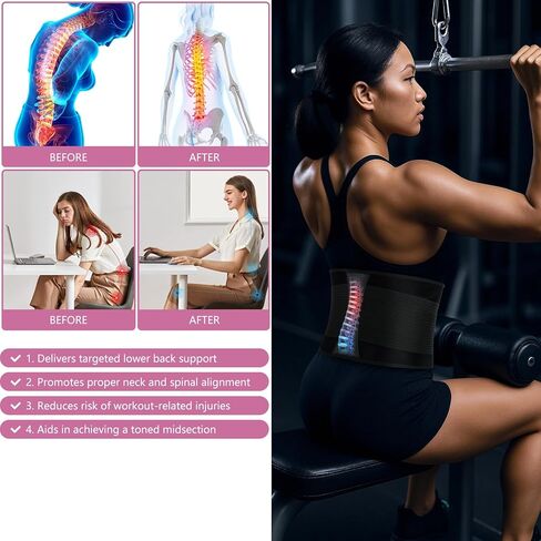 Lisacool مدرب خصر للنساء حزام العرق الخصر المتقلب البطن الخصر عرق الفرقة للنساء حزام مشد للخصر المتقلب in Kuwait