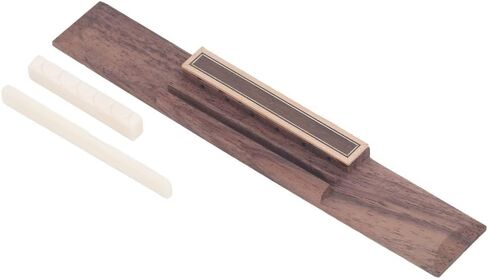3Pcs Guitar Bridge Saddle, Bone Guitar Saddle Rosewood Guitars Bridge Replacement Instrument Accessories for 6-String Classical Guitars in Kuwait