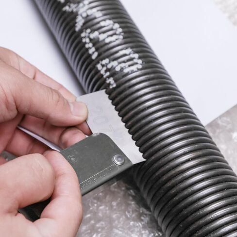 Garage Door Spring Measure Tool, Residential Pocket Wire Gauge .187 -.312 in Kuwait