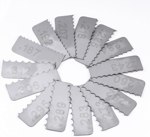 Garage Door Spring Measure Tool, Residential Pocket Wire Gauge .187 -.312 in Kuwait