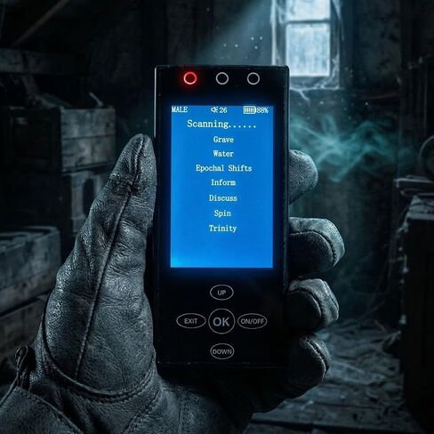 فانتوم شات – جهاز اتصال روح صيد الأشباح | EMF مولد الكلمات الخارقة للطبيعة مع إخراج الصوت وشاشة LCD وتسجيل الكلمات in Kuwait