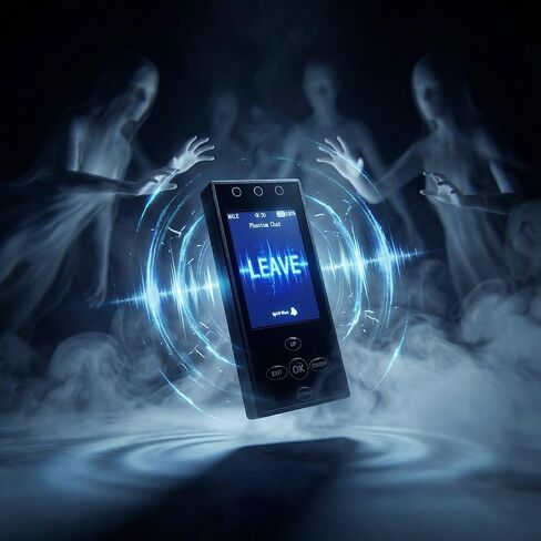فانتوم شات – جهاز اتصال روح صيد الأشباح | EMF مولد الكلمات الخارقة للطبيعة مع إخراج الصوت وشاشة LCD وتسجيل الكلمات in Kuwait