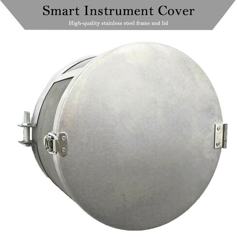 غطاء العداد الذكي E mf Blocker للمنزل واي فاي مانع Faraday Cage E mf Blockers للمنزل حماية EMP R F-R adiation S hield Guard الفولاذ المقاوم للصدأ 304 Faraday Box كبير E M F حماية in Kuwait