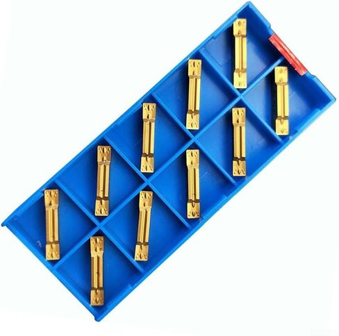 MGMN400-M NC3030 إدراجات قابلة للفهرسة من الكربيد بعرض قطع 4 مم لتصنيع الأجزاء الفولاذية، عبوة من 10 قطع in Kuwait