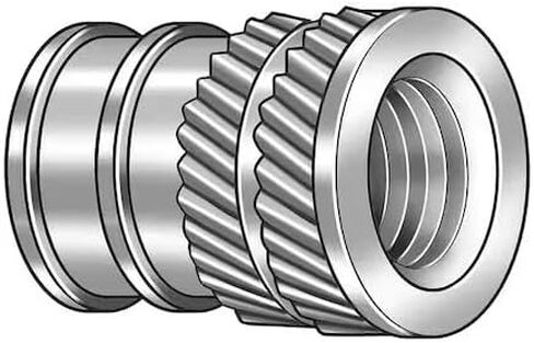 Ultrasonic Insert, #8-32, 5/16 In L, 0.234 In Insert Dia., 0.208 In Tapered End in Saudi Arabia