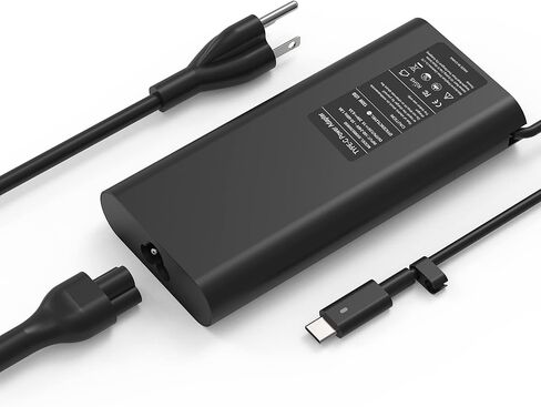 2025 New 90W USB C Charge Replacement for Dell Laptop Charge Latitude 3520 5420 5520 5540 5550 7420 Inspiron 14 16 7620 Type C Dell Type C AC Adapter Power Cord in Kuwait