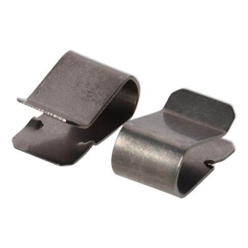 20pcs 20pcs U-Type Clip,21.4mm x 12mm Stainless Steel Spring U Clip Silver Tone,Silver U Clip Industrial Equipment Fastening in Saudi Arabia
