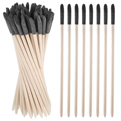 50 Pack Sanding Stick, Matchstick Sanding Sticks of 280 Grit Fine Detailing Polishing Sticks for Plastic Models Tight Spaces Wood, 5.3 x 0.2 Inch in Saudi Arabia