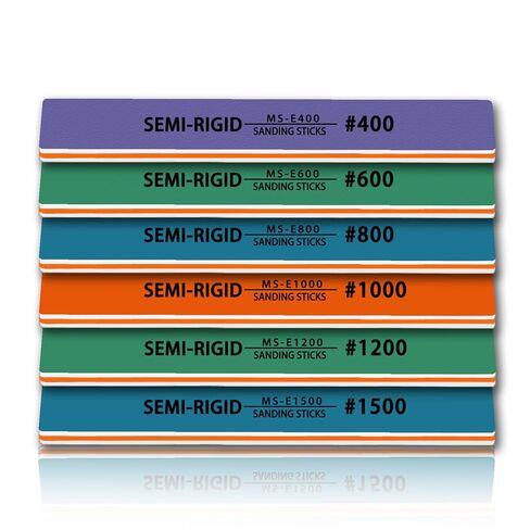 Sanding Sticks for Gundam Repairing, 6 PCS Hobby Polishing Sticks Kit (400 600 800 1000 1200 1500 Grits) for Plastic Models, Miniature Models & Gunpla in Kuwait