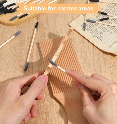 Sanding Pen, 20 Pcs Sanding Stick for Precise Reach, Gaps, Car, Tight Spaces in Saudi Arabia