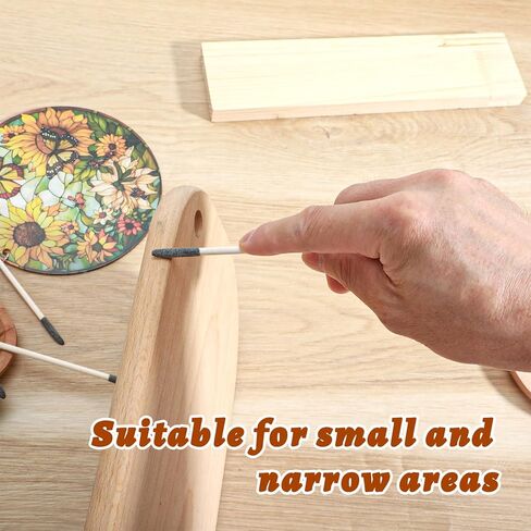30 Pcs Fine Sanding Sticks for Plastic Models Sanding Sticks Double End Matchsticks for Nails of 120/280 Grit Sandings Twigs Detailing Polishing Stick for Plastic Models Wood Hobby, 5.4 X 0.3 Inch in Saudi Arabia