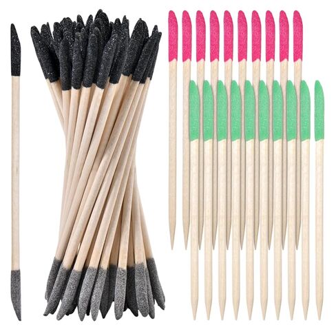 SPEEDWOX 60 Pcs Sanding Sticks Double End Matchsticks Sanding Twigs Fine Detailing Polishing Sticks Fine Detailing Sanding Tools for Tight Spaces Plastic Models Wood Hobby 150 Grit 280 Grit 5.4 Inch in Saudi Arabia
