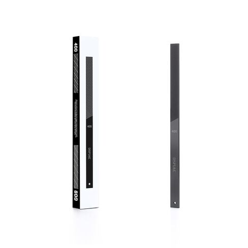 DSPIAE Dual Grit Stainless Steel Hand File 400/800, Double-Sided Metal Hand File,Sanding Stick for Precision Filing, Deburring, Polishing, Modeling, DIY in Kuwait