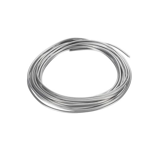 Zinc Wire High Purity Metallic for Electroplating Science Experiments, Element Collection and Industrial Use 1000mm-6mm in Kuwait