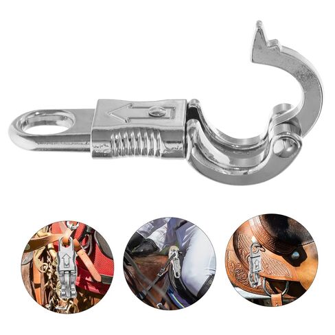 PartyKindom Horse Bridle Hook Quick Release Snap Hook for Equestrian Outdoor Sports Accessories Heavy Duty Carabiner in Saudi Arabia