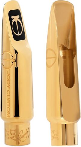 JodyJazz® DV JC JODY CUSTOM Tenor 8* Saxophone Mouthpiece Metal Crafted Player-Focused Model Supporting Jazz, Funk, Ballads & Studio Expression - Gold in Kuwait