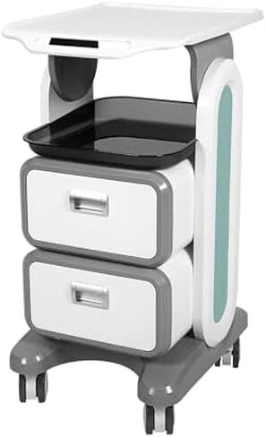 Professional Multi-Functional Trolley Cart - Mobile Storage Cart with Wheels and Drawers, Suitable for Beauty Salons, Homes, Bedrooms, Laboratories, S, and Dent in Saudi Arabia