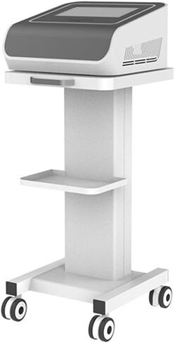 Desktop Lab Cart, Fitted with Silent Castors, Mobile Trolley Cart with Drawers, Compact Rolling Desk, Suitable for Households, Laboratories, and Dental Practice,Grey in Saudi Arabia