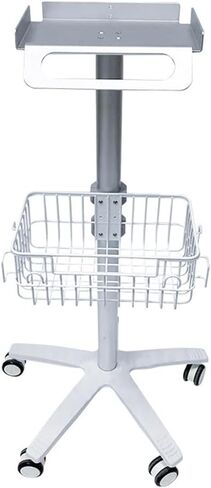 Multi-Purpose Desktop Cart, Desktop Lab Cart,Large Tabletop, Fitted with Four Swivel Castors with Silent Rollers, Abs Construction Suitable for Home, Office,B-Fixed Height in Saudi Arabia