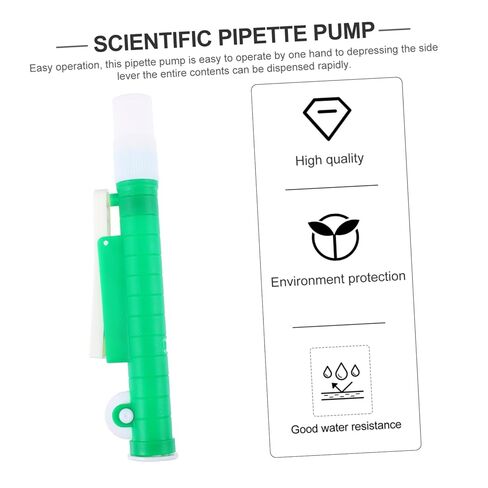 Laboratory Pipette Pump Liquid Transfer Instrument with Thumb Wheel for Easy One Hand Operation Acid and Alkali Resistant for Labs and Chemistry in Saudi Arabia