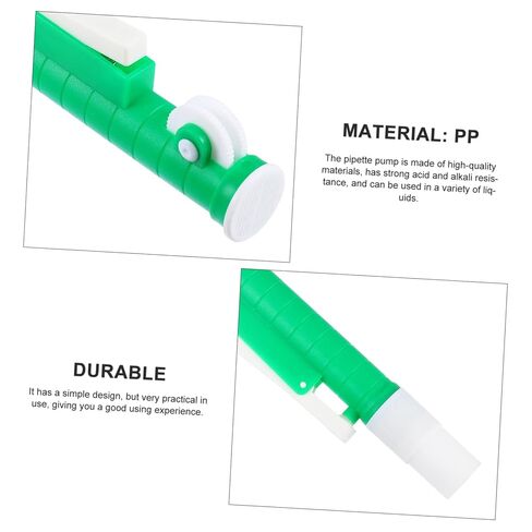 Laboratory Pipette Pump Liquid Transfer Instrument with Thumb Wheel for Easy One Hand Operation Acid and Alkali Resistant for Labs and Chemistry in Saudi Arabia